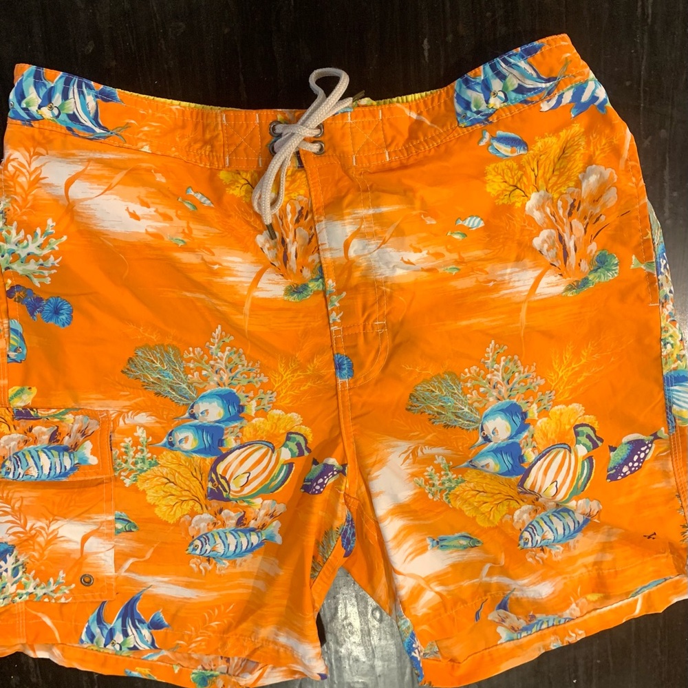 Ralph Lauren Polo men’s swimsuit size M, Hawaiian print